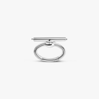 Swivel Round Oval Watch Pin Clasp